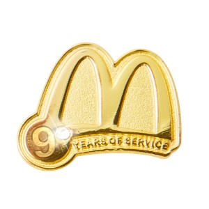 9 Years of Service Pin in Velvet Box
