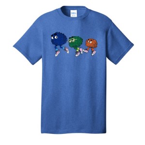 Blue Fry Guys Adult T-Shirt