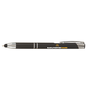 Black & Positively Golden Pen