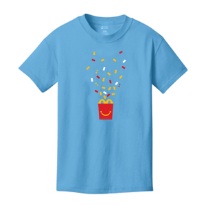 Youth Happy Meal Confetti T-shirt