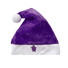 Purple Grimace Santa Hat