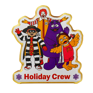 Holiday Crew Pin (Pack of 5)