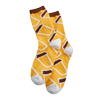 Yellow Fuzzy McCafe Socks