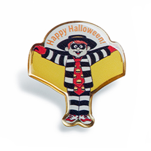 Halloween Hamburglar Pin (Bag of 25)