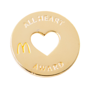 All Heart Award Pin