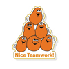 Nice Teamwork McNugget  Buddies Pin Pack of 5