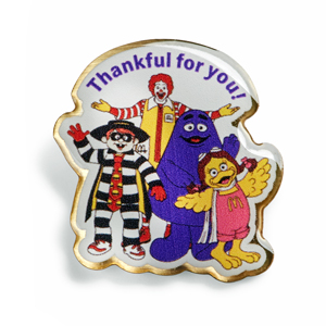 Thankful for You Pin (Pack of 5)