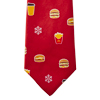 Men's Red Holiday Tie