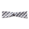 Ladies' Charcoal Plaid Tie
