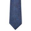 Men's Grey & Blue Paisley Tie